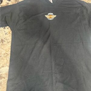 Harley Short Sleeve Tee with Small Chest Emblem
